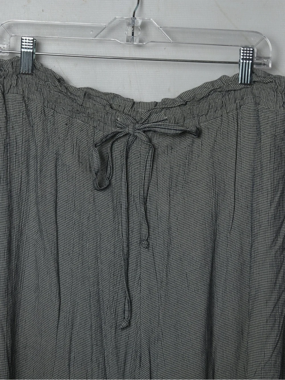 Rafaella Gray Drawstring Casual Joggers
